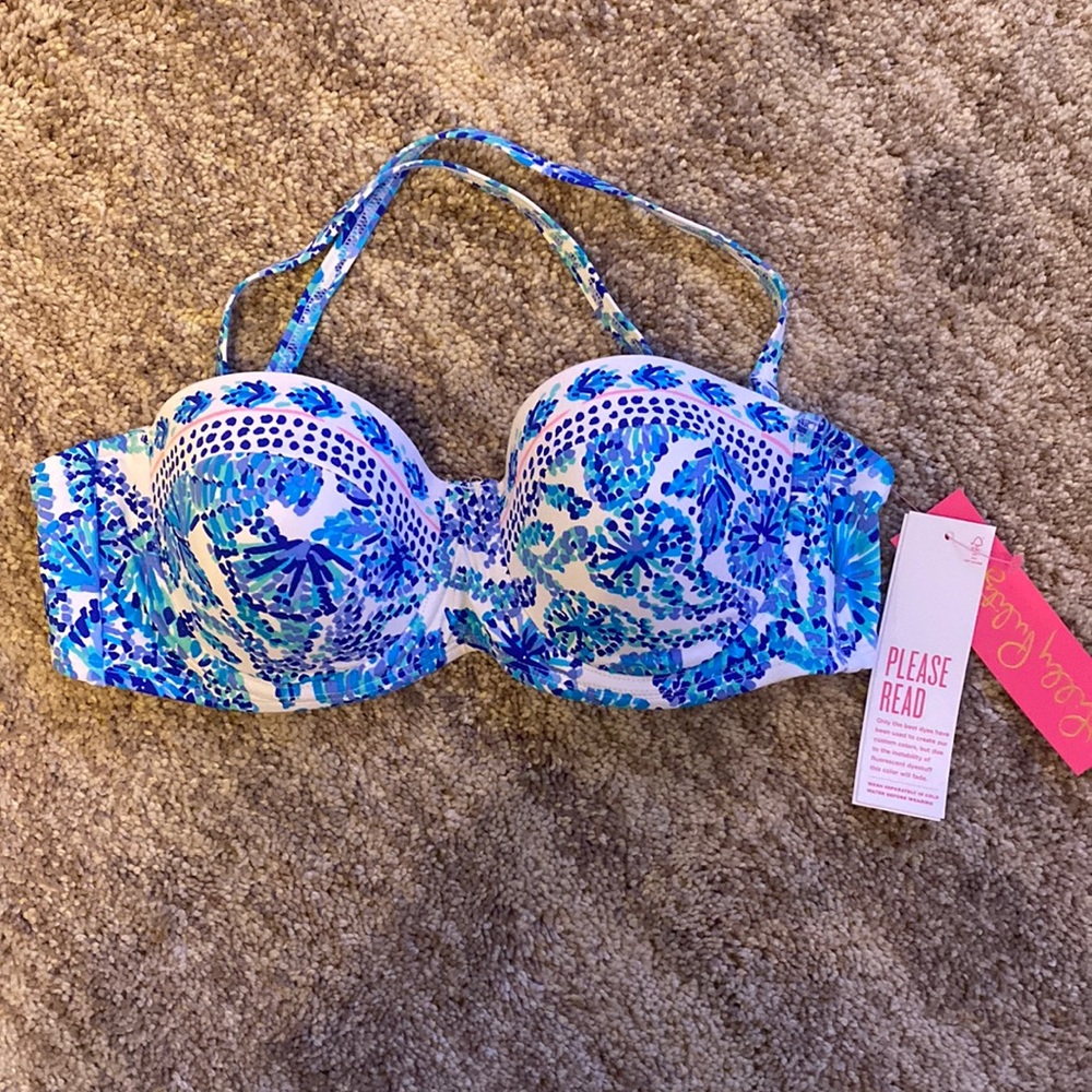 NWT, Lilly Pulitzer Leven bikini top!